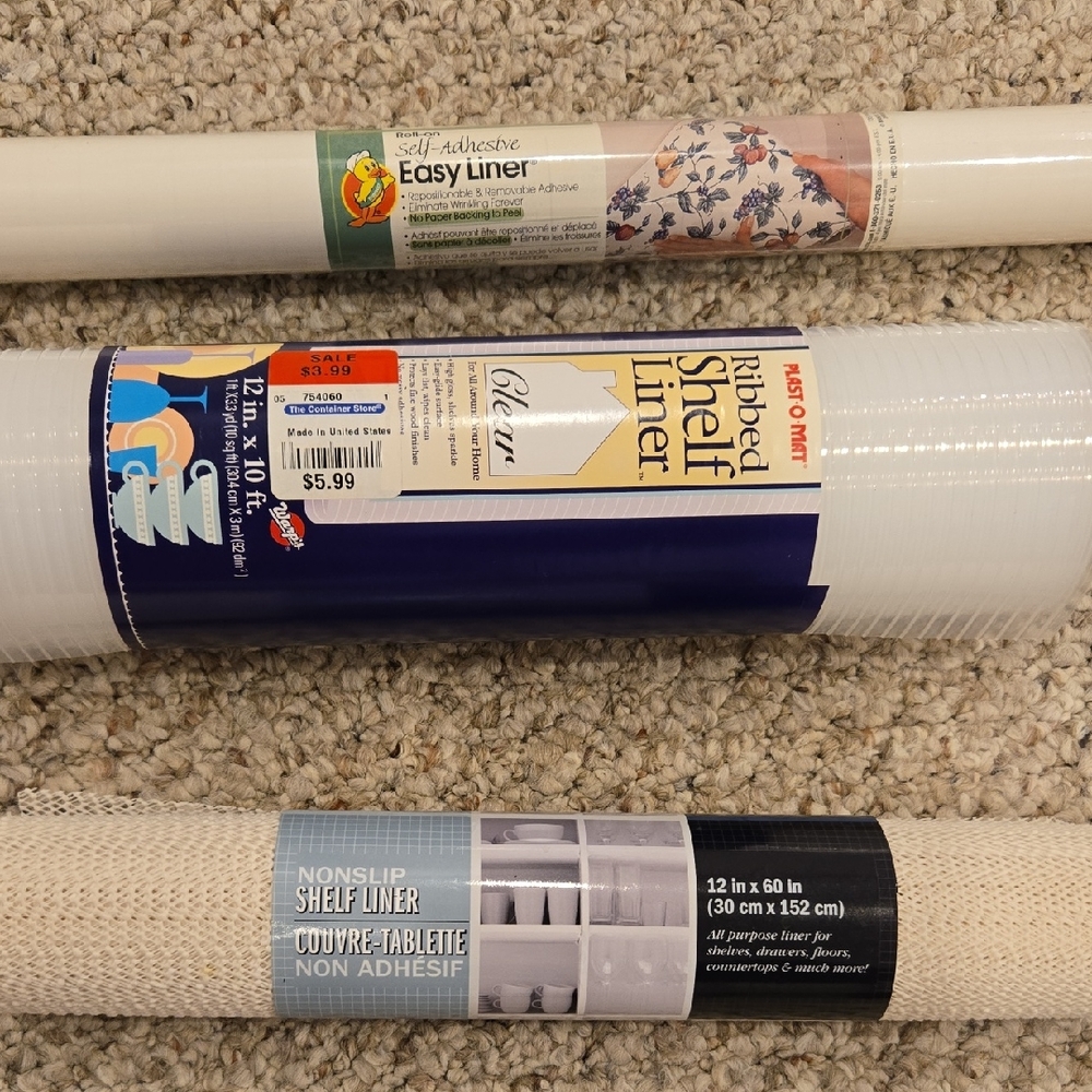 Shelf Liner - Bundle of 3